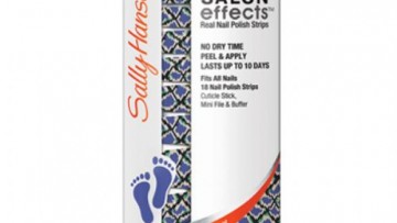 Sally Hansen Pedicure Salon Effects Real Nail Polish Strips