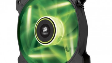 Corsair Air Series SP120 LED Green High Static Pressure 120mm Fan Twin Pack