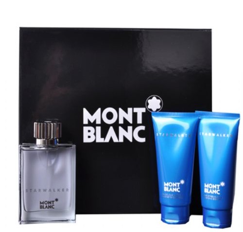 Mont Blanc Starwalker Men 3 Piece Perfume Gift Set