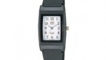 QQ Womens Black Plastic Fashion Watch [VP33-002]