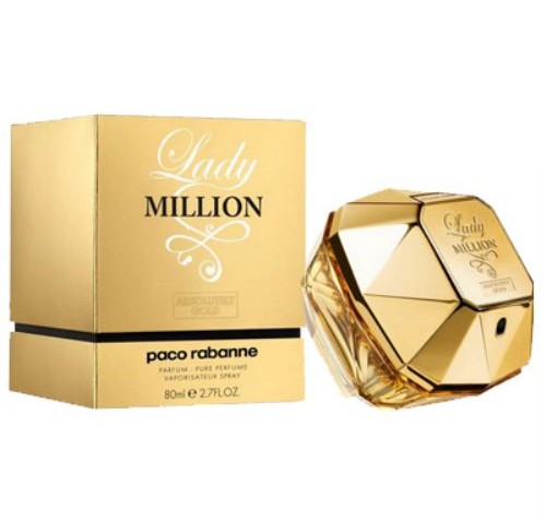 Paco Rabbane Lady Million Absolutely Gold EDP For Women 80ml