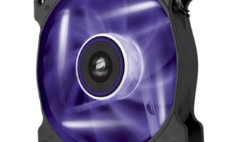 Corsair Air Series AF120 LED Purple Quiet Edition High Airflow 120mm Fan - Twin Pack