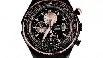 Alba Mens Analog Chronograph Dress Watch [AF3F02X]