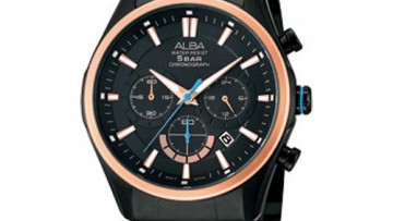 Alba Mens Analog Chronograph Dress Watch [AT3338X]
