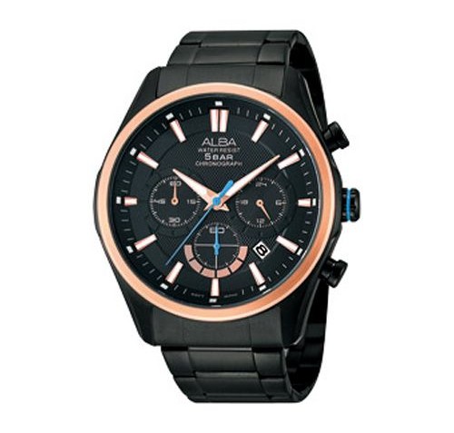 Alba Mens Analog Chronograph Dress Watch [AT3338X]