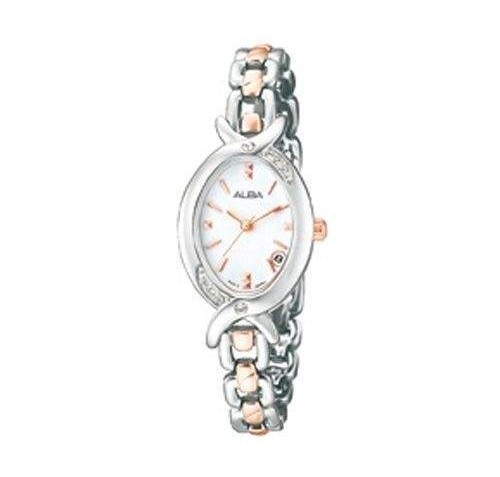 Alba Womens Two-tone Fancy Analog Watch [AH7751X]