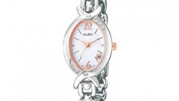Alba Womens Two-tone Fancy Analog Watch [AH7755X]