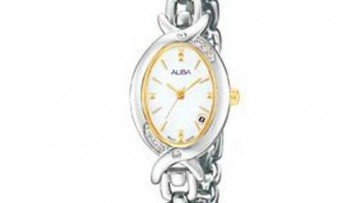Alba Womens Two-tone Fancy Analog Watch [AH7757X]