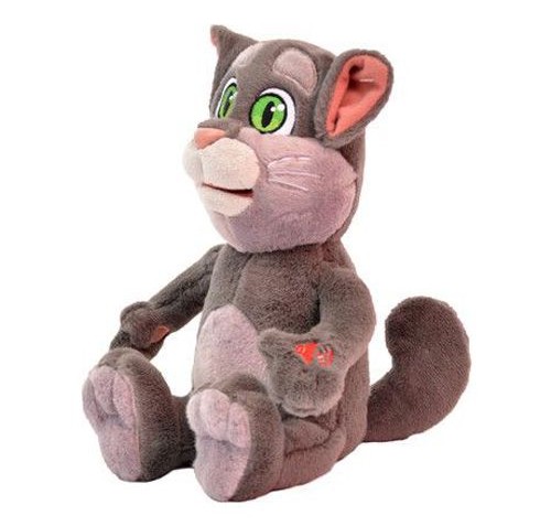 Animated Plush - B/O Sitting Talk Back  Poke Me Tom 10H