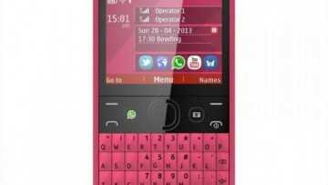 Nokia Asha 210 Dual Sim [Magenta/English/Arabic]