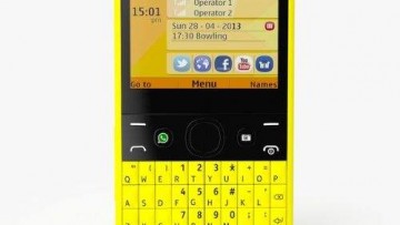 Nokia Asha 210 Dual Sim [Yellow/English/Arabic]