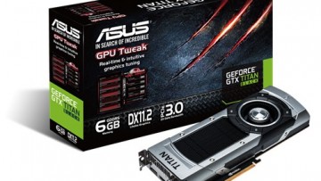 Asus GTX Titan Black Edition 6GB PCI Express Graphics Card