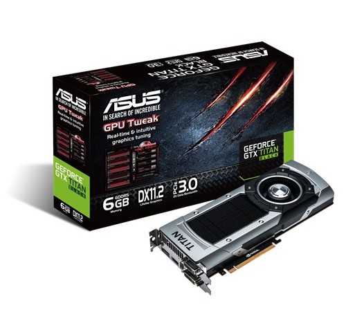 Asus GTX Titan Black Edition 6GB PCI Express Graphics Card