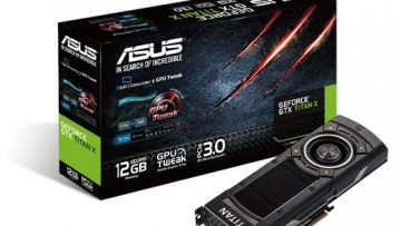 ASUS GTXTITANX-12GD5 GeForce GTX TITAN X 12GB 384-Bit GDDR5 PCI Express 3.0 HDCP Ready SLI Support Video Card