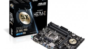 ASUS H97M-E/CSM Micro ATX DDR3 2600 LGA 1150 Motherboards