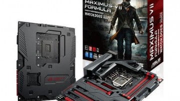 Asus Maximus VII Formula/Watch Dogs gaming motherboard with 120 dB SNR, 600 ohm audio amplifier and double-sided covers