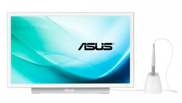 ASUS PT201Q White USB Capacitive 19.5 inch Touch Display w/t Pen Digitizer 250 cd/m2 3000:1 Built-in Speakers