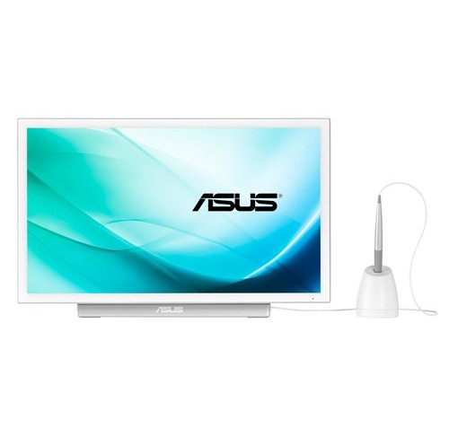 ASUS PT201Q White USB Capacitive 19.5 inch Touch Display w/t Pen Digitizer 250 cd/m2 3000:1 Built-in Speakers