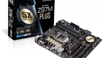 ASUS Z97M-PLUS LGA 1150 Intel Z97 HDMI SATA 6Gb/s USB 3.0 Micro ATX Intel Motherboard