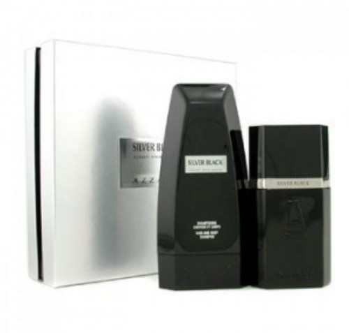 Azzaro Silver Black 2 Piece Perfume Gift Set for Men