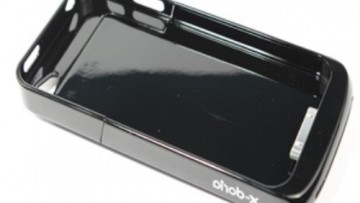 X-doria Slim-fit Battery Power Pack for iPhone 4s/4 (1500 mah) - Black