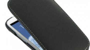 Pdair Slim Leather Case Samsung Galaxy S3 GT-i9300 (Black)