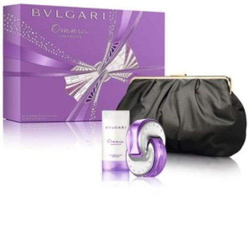 Bvlgari Omnia Amethyste 3 Piece Perfume Gift Set