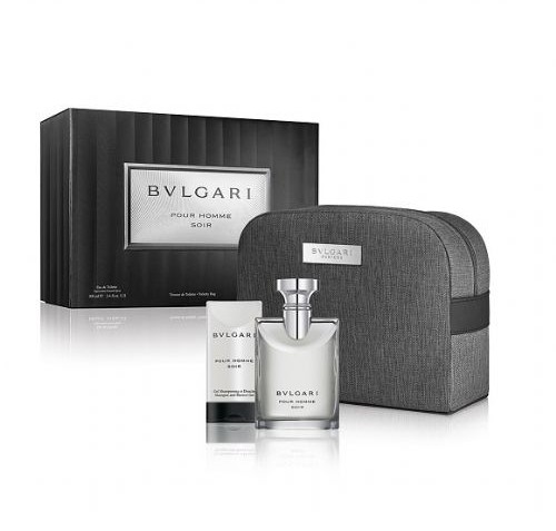 Bvlgari Pour Homme Soir For Men 3 Piece Gift Set