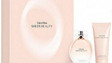 Calvin Klein Beauty Sheer 3 Piece Gift Set For Women