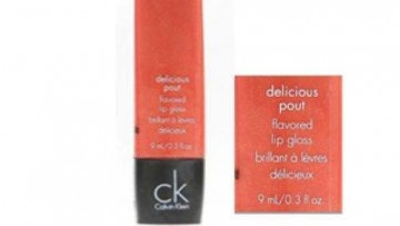 Calvin Klein CK Delicious Pout Flavored Lip Gloss - Fiesta