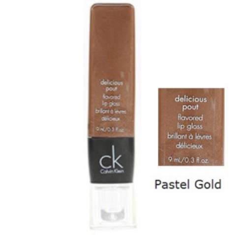 Calvin Klein CK Delicious Pout Flavored Lip Gloss - Pastel Gold