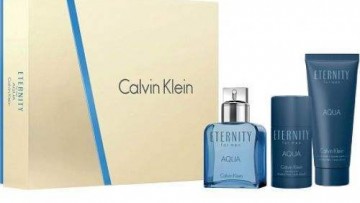 Calvin Klein CK Eternity Aqua 3Piece Perfume Gift Set For Men