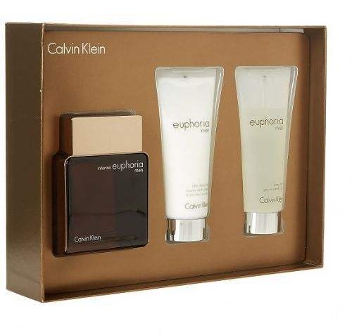 Calvin Klein CK Euphoria Intense 3 iece Gift Set For Men