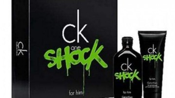 Calvin Klein CK Shock 2 Piece Perfume Gift Set For Men