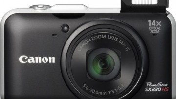 Canon Digital Camera SX230 [Black]