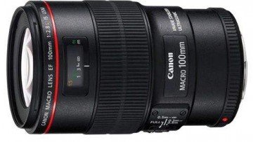 Canon EF 100mm f/2.8L Macro IS USM Macro Lens for Canon DSLR Cameras