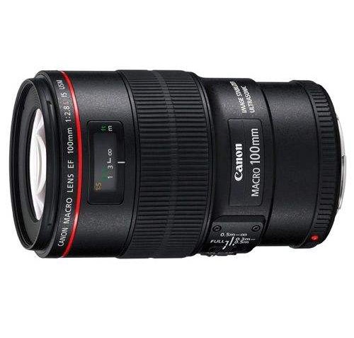 Canon EF 100mm f/2.8L Macro IS USM Macro Lens for Canon DSLR Cameras