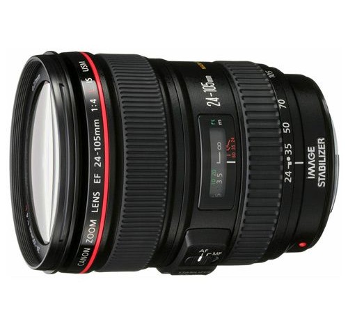 Canon EF 24-105mm f/4L IS USM Standard Zoom Lens for Canon DSLR Cameras