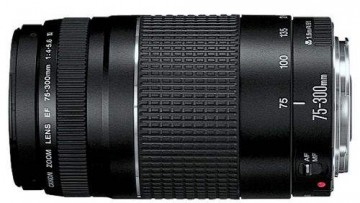 Canon EF 75-300mm f/4-5.6 III USM Telephoto Zoom Lens for Canon Digital SLR Cameras