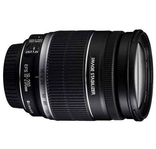 Canon EF-S 18-200mm f/3.5-5.6 IS Standard Zoom Lens for Canon DSLR Cameras