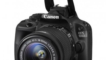 Canon EOS 100D 18-55mm Lens Kit [Black]