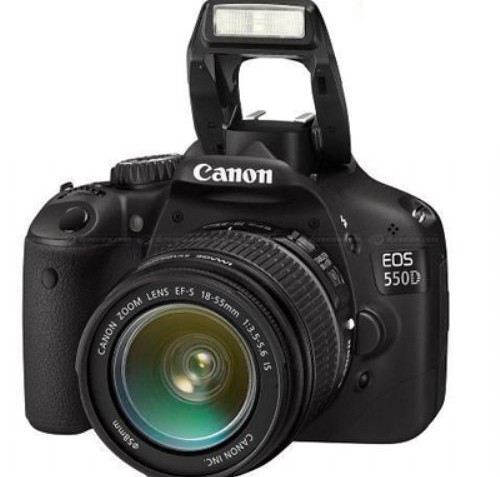 Canon EOS 550D With 18-55mm IS Lens + 4GB Memory CardCase