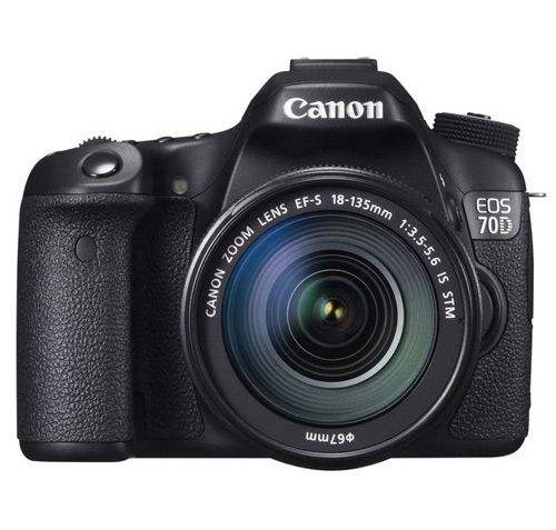 Canon EOS 70D EF-S 18-55mm IS STM Lens Kit [20.2 MP/Black]