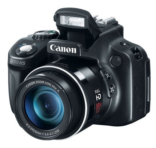 Canon PowerShot SX50 HS [12.1 Megapixel/Black]