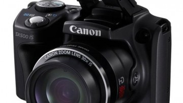 Canon Powershot SX500 HS (16 Megapixel/Black]
