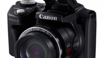 Canon Powershot SX500 HS (16 Megapixel/Black]
