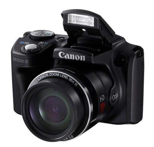 Canon Powershot SX500 HS (16 Megapixel/Black]