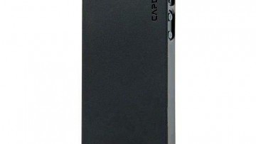 Capdase Soft Jacket Xpose with Screen Protector for Apple iPhone5/5s - Solid Black
