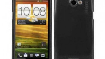 Capdase Soft Jacket Xpose with Screen Protector for HTC One - Solid Black