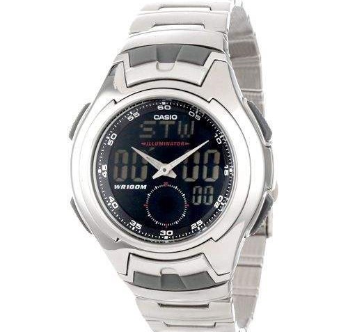 Casio Analog-Digital Mens Dress Watch [AQ-160WD-1BVDF]